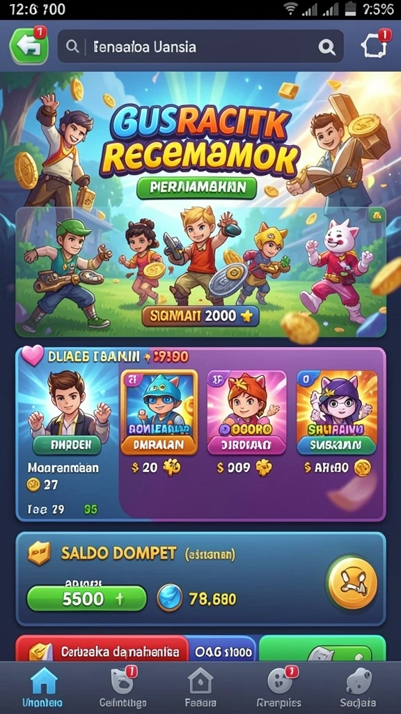 Screenshot komedi77 nomor 1